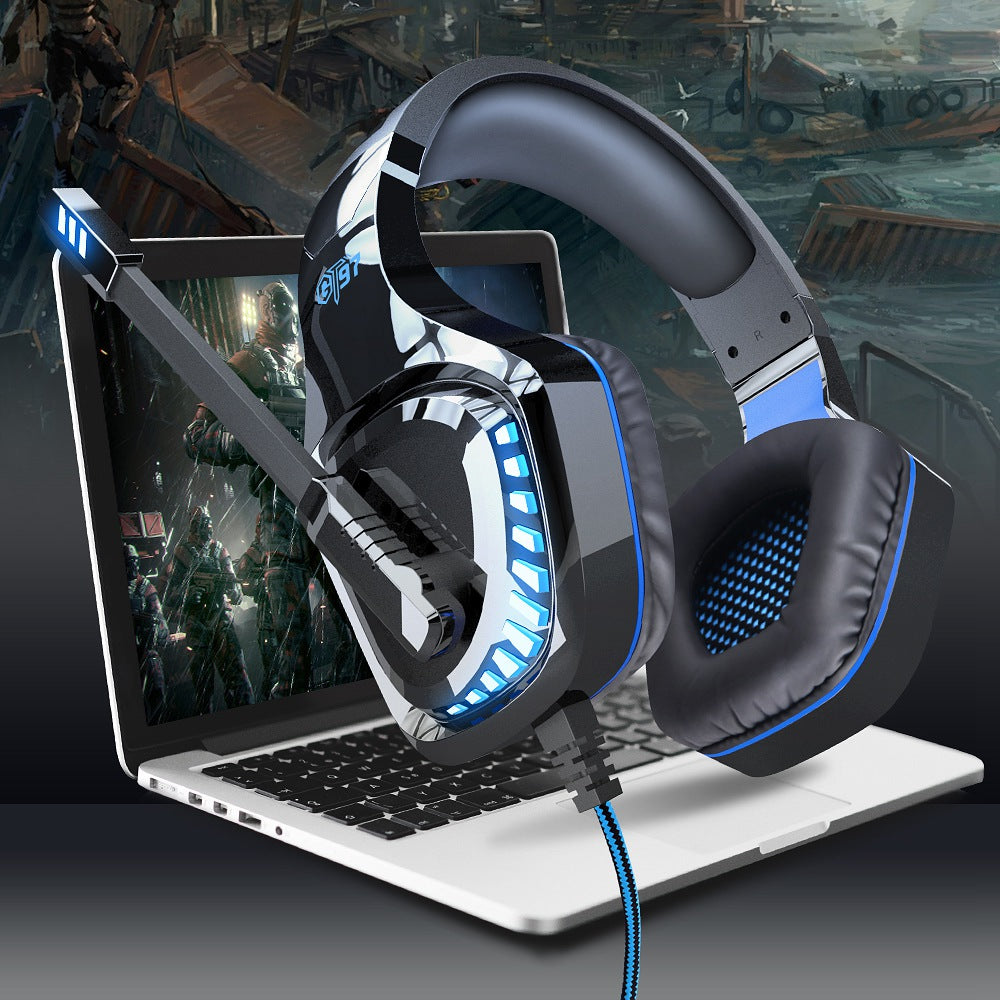 OVLENG GT97 USB+3.5mm Wired Over-Ear Headphone Professional Stereo E-sports Gaming Headset with LED Light OVLENG GT97 USB+3.5mm Wired Over-Ear Headphone Professional Stereo E-sports Gaming Headset with LED Light